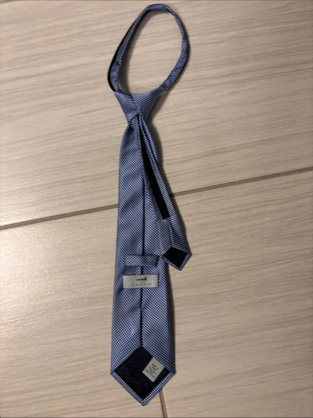 Class Club Blue Adjustable Kids Tie from Dillard’s